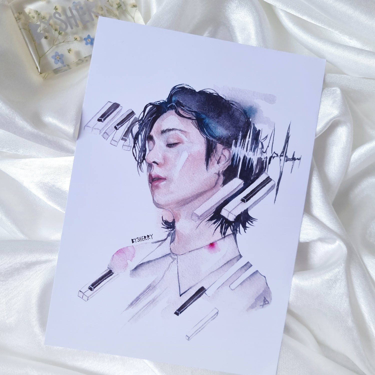 Yoongi Suga A5/A4 Print BTS Fan Art Sketch 방탄소년단 - Etsy